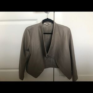 Greige Leather bb dakota jacket